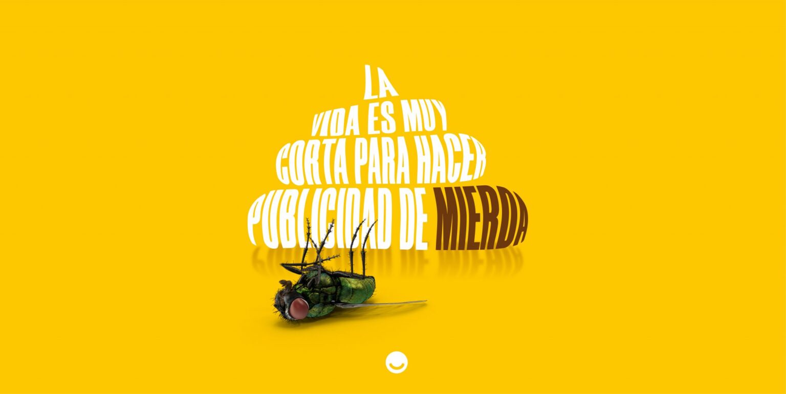 evita hacer publicidad de caca