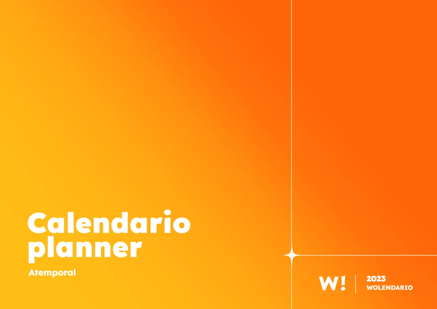 Plantilla Planificador Semanal 2023 en PDF